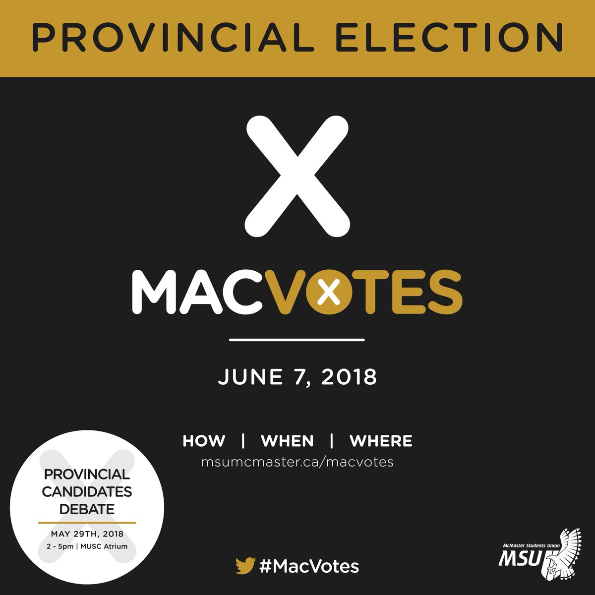 McMaster Students Union (MSU) tweet media