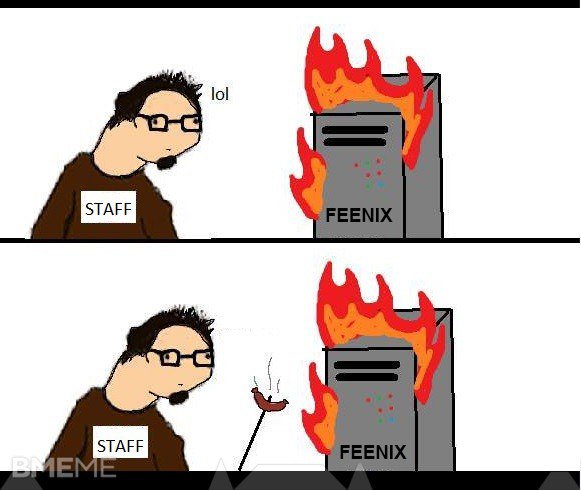 FeenixCommunity's tweet photo. How we handle stress at Feenix 😂 https://t.co/4YTzIlS7zt