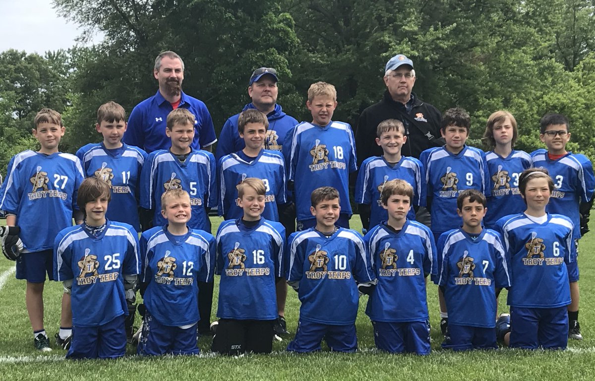 MichaelMiller53's tweet photo. Troy Terps (MI) 3/4 went 4-0 beating some tough travel teams @ #LAXJam they finished 18-2-2 on the year!@mittenstatelax @Warrior @warriorlax https://t.co/7Xp3ZlHR8V
