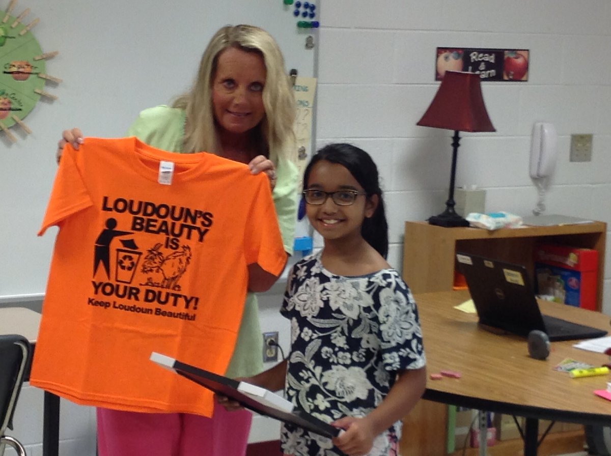 tlgrzech's tweet photo. 1st Place Keep Loudoun Beautiful, Great Job!#mses#lcps https://t.co/lYpR045OVH