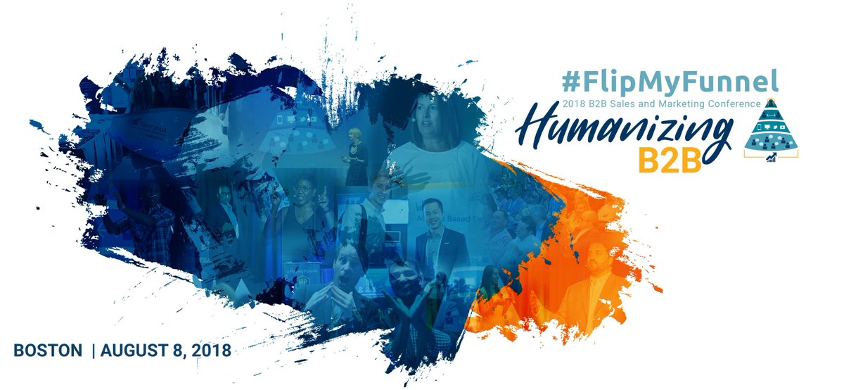Terminus's tweet image. Join us at #FlipMyFunnel 2018 and meet 1000+ other B2B marketers who are challenging the status quo in their organizations. Get your tickets today: bit.ly/2xmn9Xf