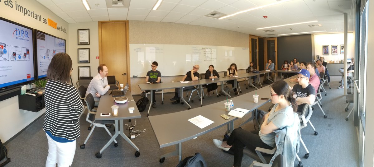 AIAPF's tweet photo. Melody Tang of @LPAinc and Andrew Fisher of @DPRConstruction presented at Saturday's CSE Prep Seminar with the @AIAPF #EmergingProfessionals group. Thank you to @DPRConstruction for hosting the event! Good luck to our #licensure candidates! #licensedarchitect #CSEprep #getitdone https://t.co/zewAWbt6uT