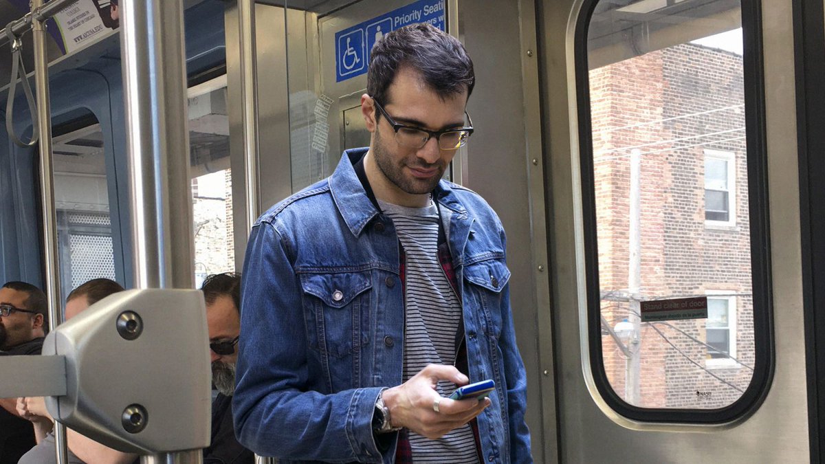 TheOnion's tweet photo. Talkative Motherfucker Not So Extroverted Now That Friend Got Off Train https://t.co/8gBRXROuSR https://t.co/tRbA4gKnUD