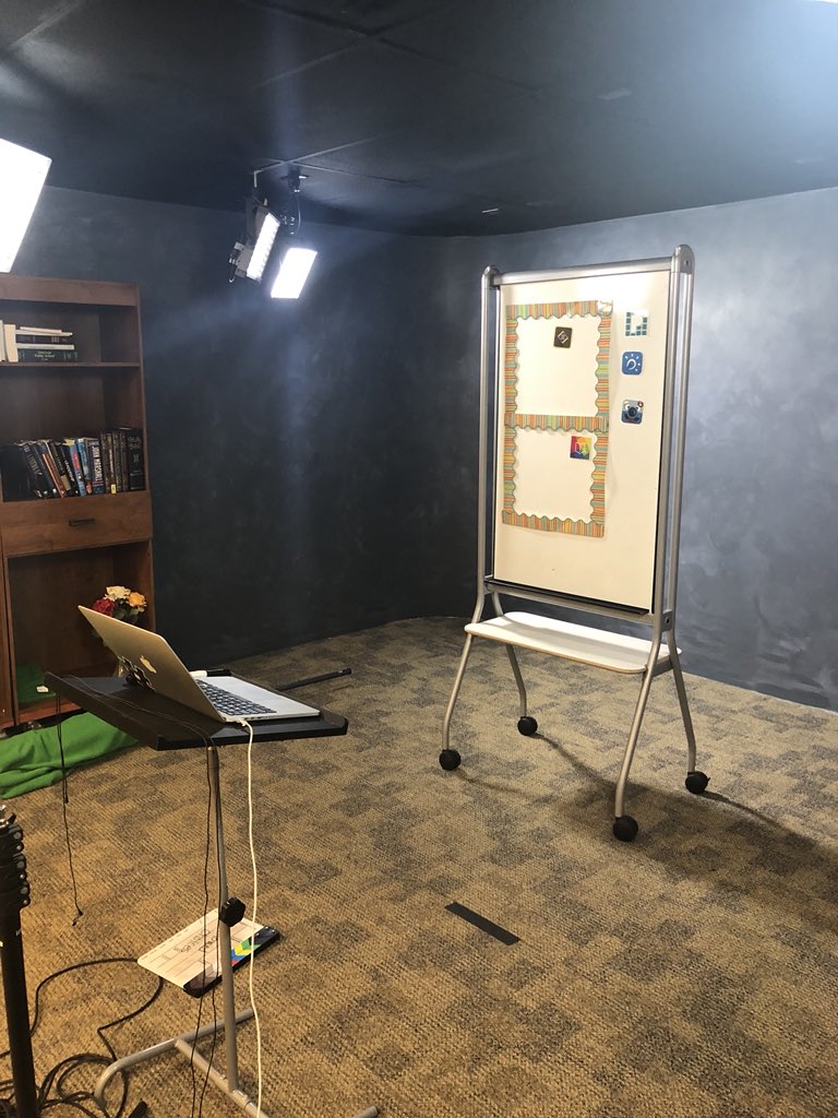 teachertechmvb's tweet photo. Recording #HACK_R training videos today! With my gal @MaureenSeidel #HACK #education #technology https://t.co/PmpqvMaXdc https://t.co/nDy1MbKUt3