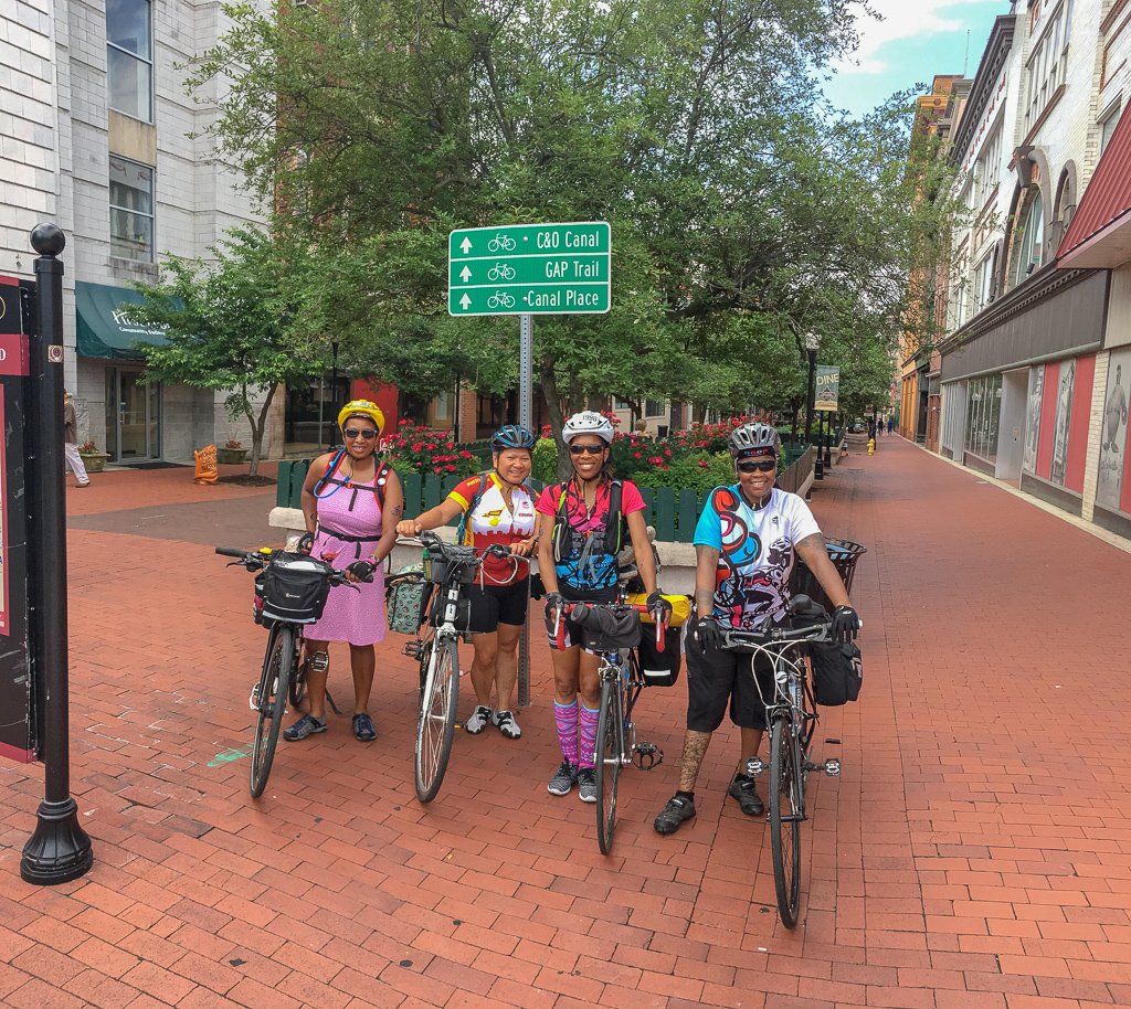GAP_Trail's tweet image. They rode it this past weekend!  3 days, 150-miles!  #Accomplished #Completed #blackgirlsdobike @vstpgh @BikePGH @BikeCleveland @Mountain_MD