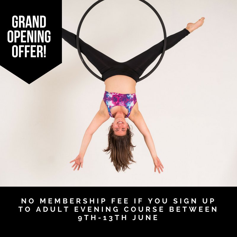 AirCraftCircus's tweet photo. MONDAY MADNESS!
Don't miss this special offer during the GRAND OPENING weekend....
https://t.co/6uXBwkSdZT #freestuff #workshops #performance #cabaret #circus #training #southlondon #getfitthefunway #strength #aerial https://t.co/OEw6LcB3xB