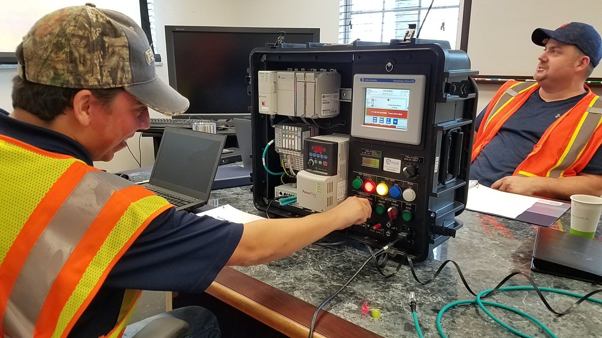 ccsautomations's tweet image. &quot;Give a man a fish and you feed him for a day. Teach him how to fish and you feed him for a lifetime&quot; Lao Tzu
#ccsuniversity #ccsautomations #ccsdelivers #customerexcellence AB Logix Platform PLC and FTView Studio Basic OnSite training.