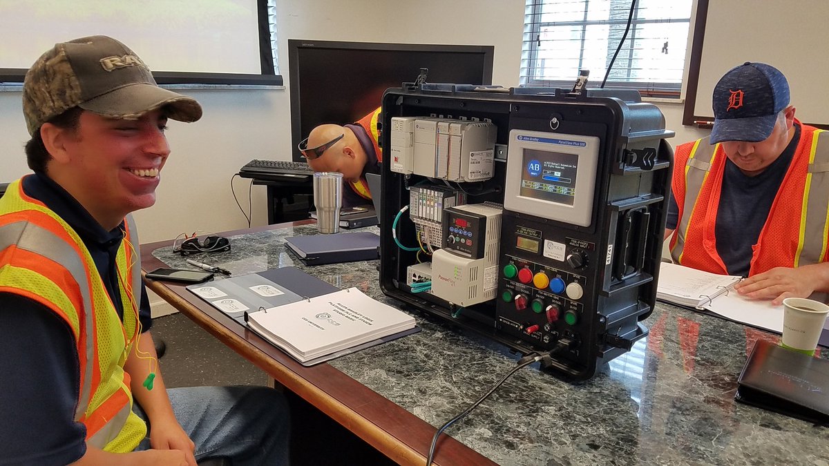 ccsautomations's tweet image. &quot;Give a man a fish and you feed him for a day. Teach him how to fish and you feed him for a lifetime&quot; Lao Tzu
#ccsuniversity #ccsautomations #ccsdelivers #customerexcellence AB Logix Platform PLC and FTView Studio Basic OnSite training.