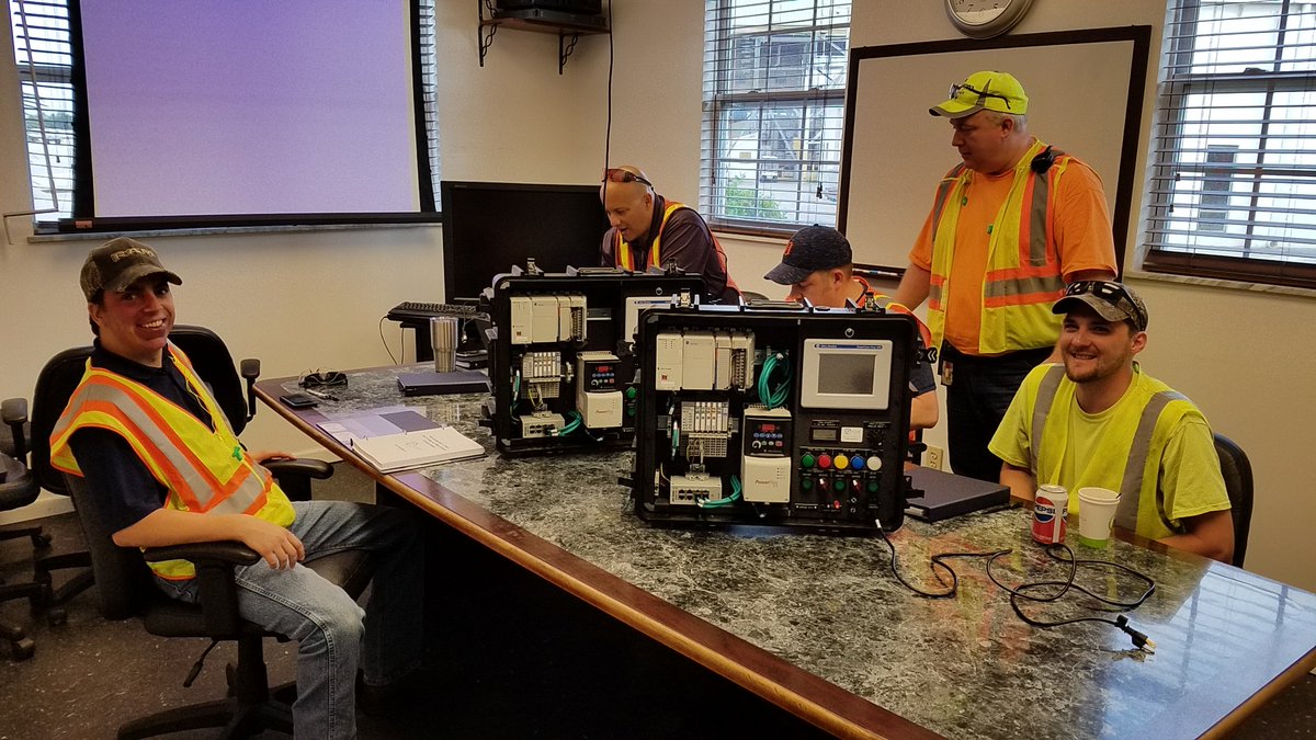 ccsautomations's tweet image. &quot;Give a man a fish and you feed him for a day. Teach him how to fish and you feed him for a lifetime&quot; Lao Tzu
#ccsuniversity #ccsautomations #ccsdelivers #customerexcellence AB Logix Platform PLC and FTView Studio Basic OnSite training.