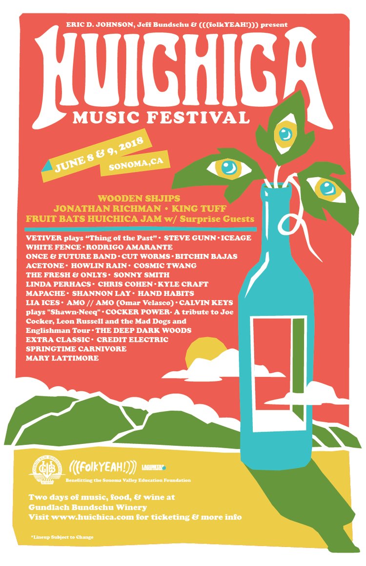 extraclassic's tweet photo. @extraclassic plays @Huichica Friday, 6/8!!!  Killer line up! Tix still available: https://t.co/vAY5cckP29 @folkYEAHevents @gunbunwine https://t.co/9sFczPhAUB
