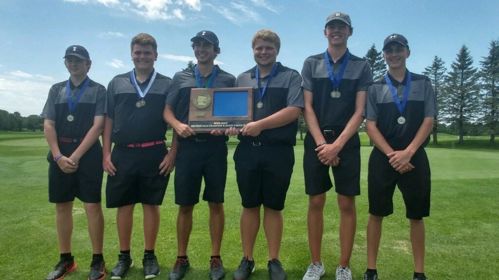 Elk River Boys Golf (@erboysgolf) on Twitter photo Congrats to Elk River Boys golf team on the "3-peat" section championship! <a href="/IhleMajeres34/">Ihle Majeres</a> led the team with an amazing 9 under for the tournament! Team record 285 on Thursday was broken today with a 281! Way to go <a href="/Elk_River_Elks/">Elk River Elks</a> ! Congrats to Elk River Boys golf team on the "3-peat" section championship! <a href="/IhleMajeres34/">Ihle Majeres</a> led the team with an amazing 9 under for the tournament! Team record 285 on Thursday was broken today with a 281! Way to go <a href="/Elk_River_Elks/">Elk River Elks</a> !