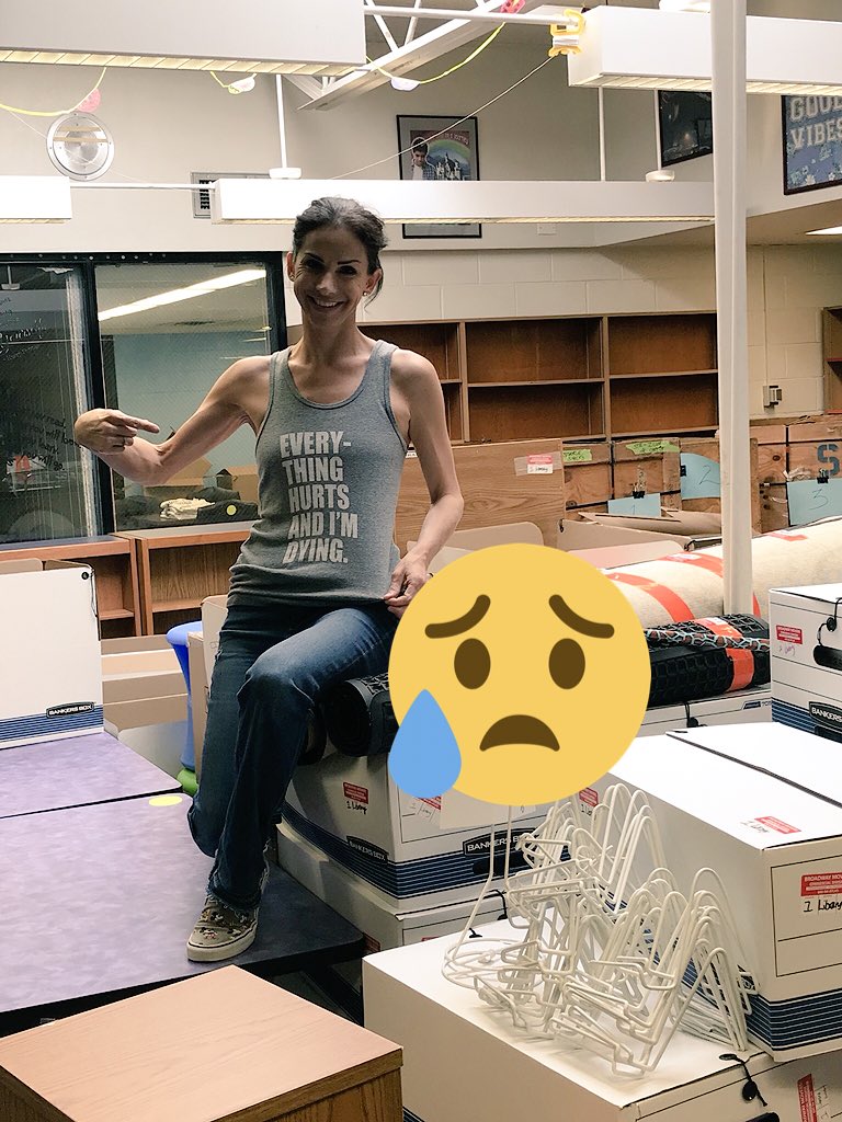 It’s happening- the closing of <a href="/CRSD_RMS/">CRSD_RMS</a> 1964-2018 and the move to <a href="/NewtownMS/">CRSD</a> <a href="/CouncilRockSD/">Council Rock</a> -my ❤️ is happy knowing that @BethFox_WES &amp; the Ravens will be moving in!!! 📚🤙🏽📚