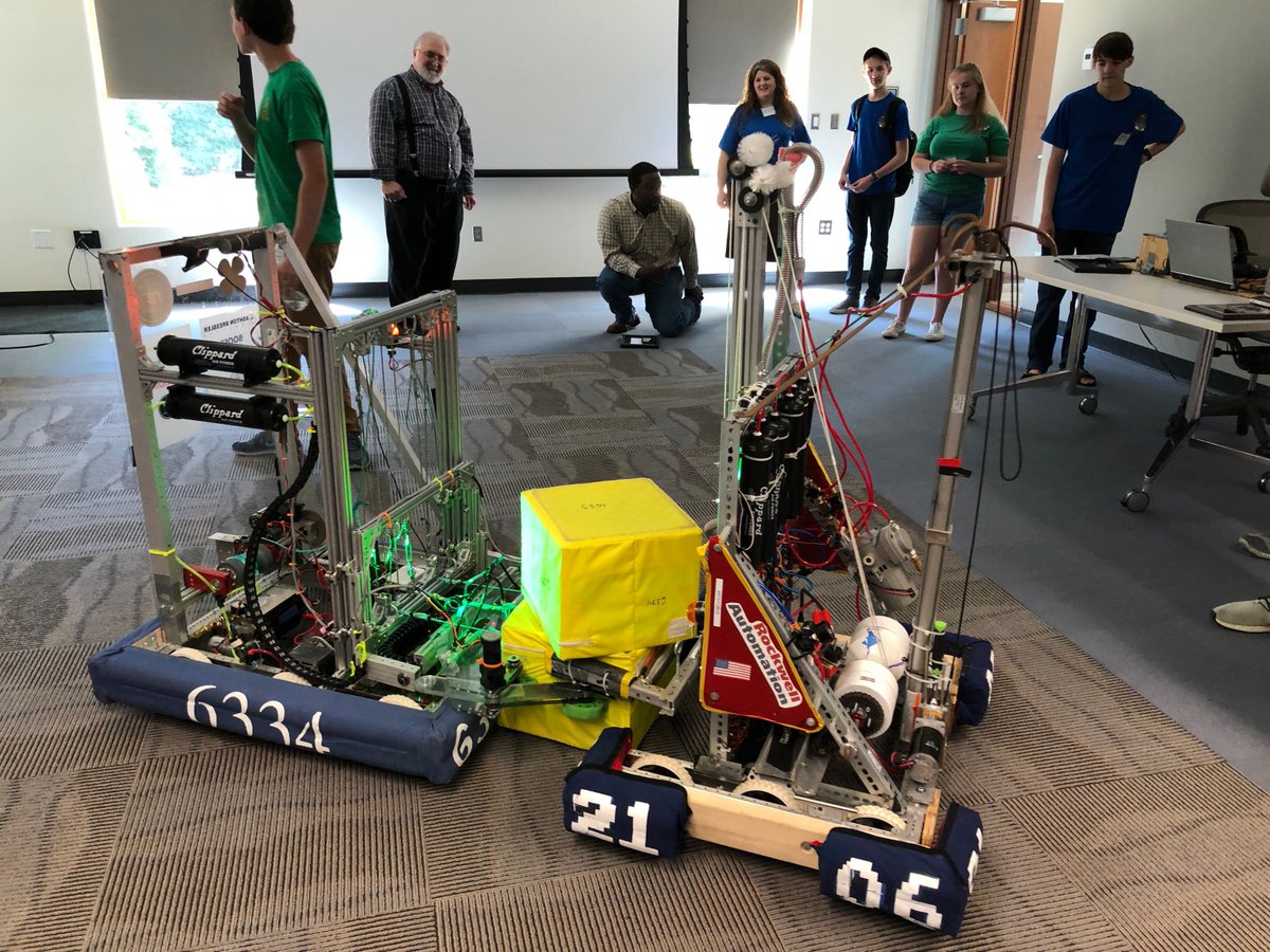 LuckCompanies's tweet image. Happy to host and learn from the Goochland High School and Aluminati Robotics Teams! #innovation #ignitinghumanpotential