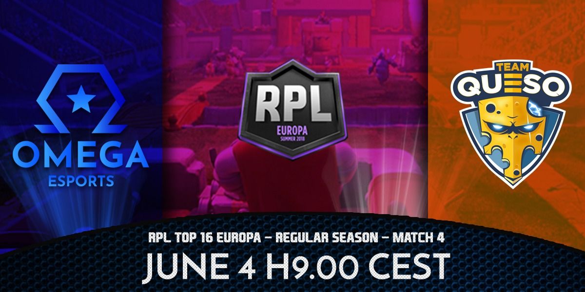 Omegaaesports's tweet image. Tonight at 9.00 pm Cest the fourth game of @RPLgg against @TeamQuesoGG . The game will be broadcast on the YouTube channel of @ReVoLAimaR