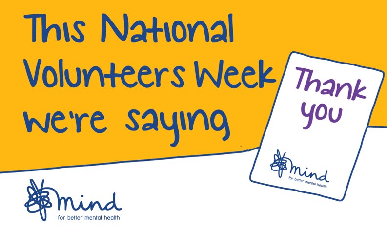 andrewvalemind's tweet photo. A big thank you to all 2,500 volunteers who volunteer their valuable time to help run our 160 @MindCharity shops around the country. We could not do it without you - THANK YOU ! https://t.co/P6reo3YLmU