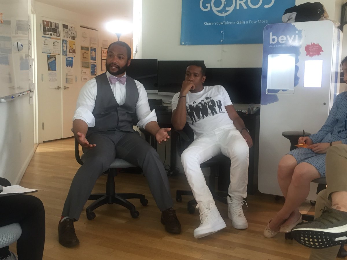 #gooroolovestolearn <a href="/RJSBaxter/">Ryan J. S. Baxter</a> sharing his stories. <a href="/PASSNYCorg/">PASSNYC</a>