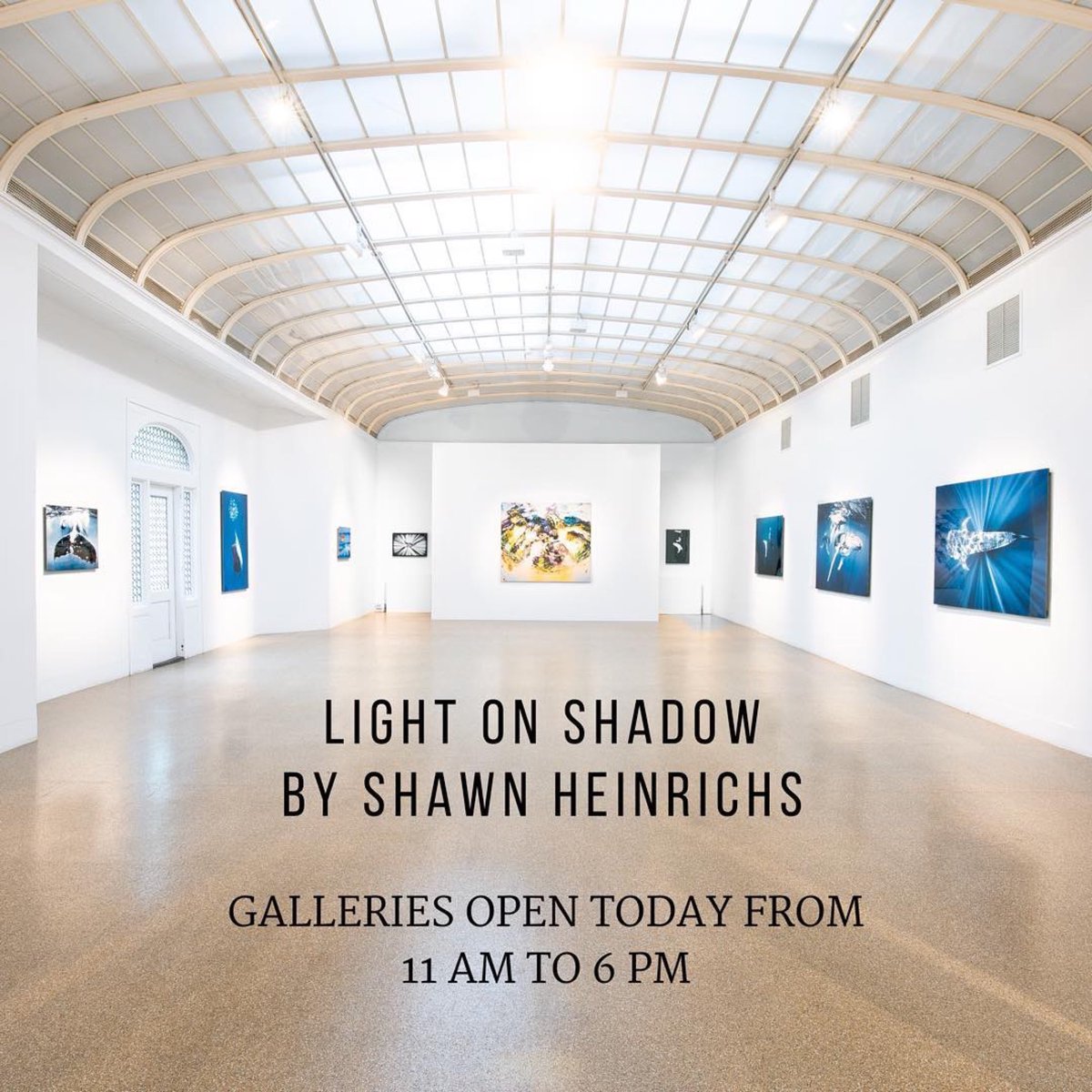 SLOceanSchool's tweet photo. .@SouthamptonCtr galleries are now open on Mondays through Labor Day, so come by today and visit LIGHT ON SHADOW by our founder @shawnheinrichs. It’s not to be missed! #LightOnShadow https://t.co/yhb7SSnpZS