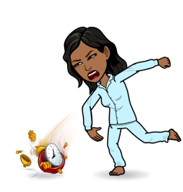 ifariasmendoza's tweet photo. Asi como cuando no puedes apagar tu alarma interna y te despiertas a las 6 am un lunes festivo.. #FelizLunes #lunesfestivo #bitmogi https://t.co/fpc2FEU4cj