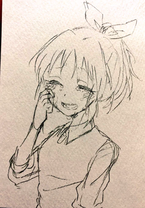 どう見ても下書きの方が可愛い 