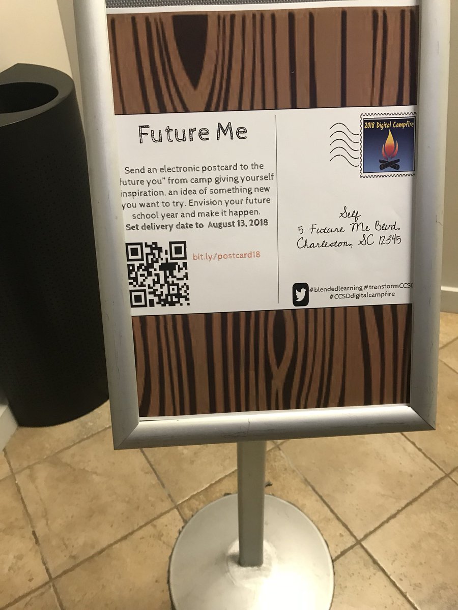 mrs_register's tweet photo. #task9 #CCSDdigitalcampfire can’t wait to read my postcard in August! https://t.co/DnaCeV0tNC