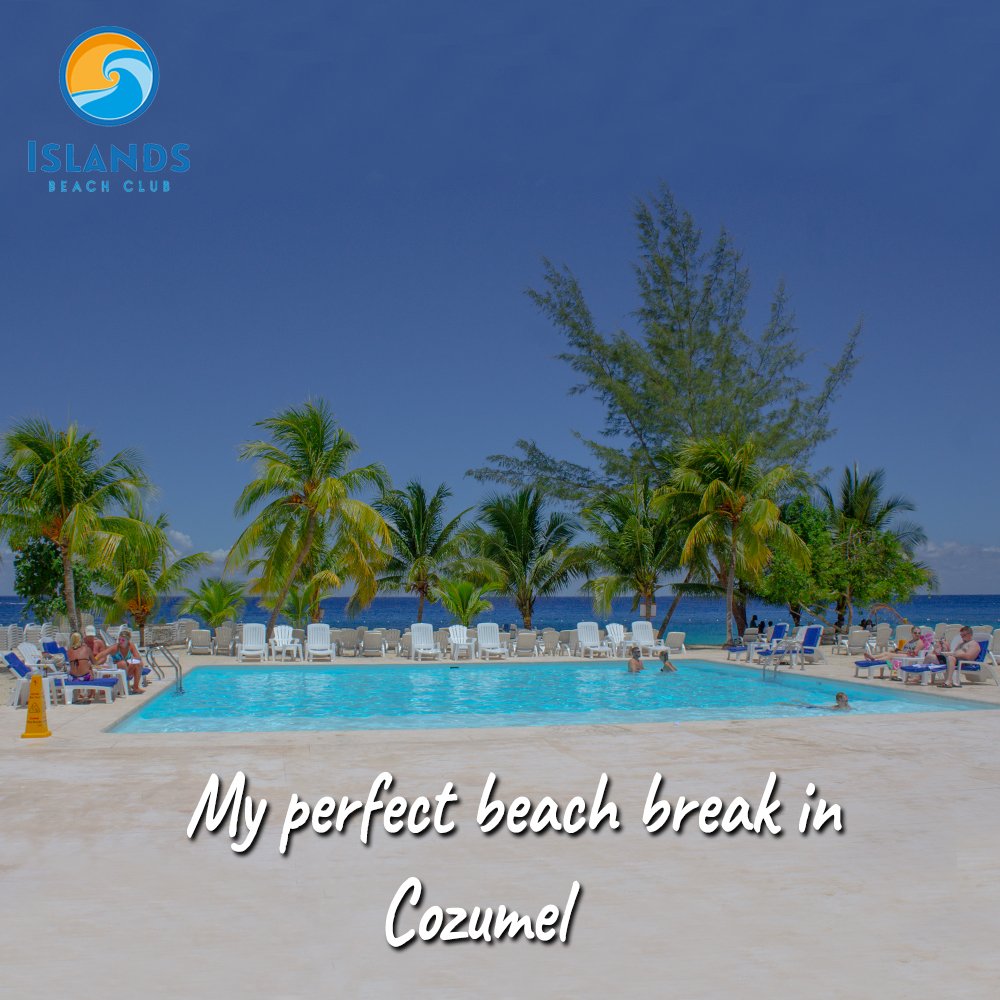 Are you ready for an unforgettable Caribbean vacation in #Cozumel?
#IslandsBeachClub 
#MondayMotivation #Beach #Travel #Cruise