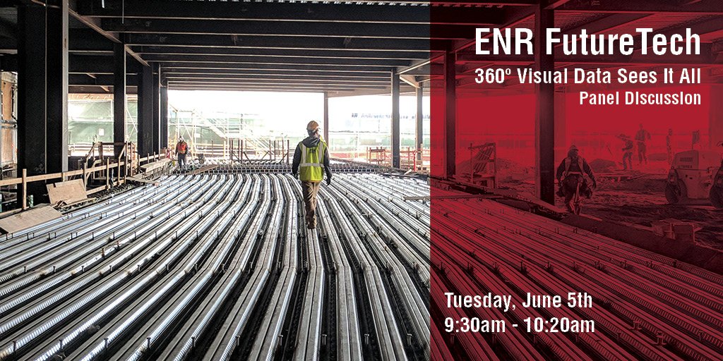 HenselPhelps's tweet photo. If you’re at #ENRTech, be sure to attend tomorrow’s ‘360° Visual Data Sees It All’ four-person panel discussion, featuring PM Andrew Cameron. You’ll learn how 360° #realitycapturing is changing jobsite documentation efficiency, including on our own @flySFO T1C project. @ENRnews https://t.co/q5gKsaj8lq