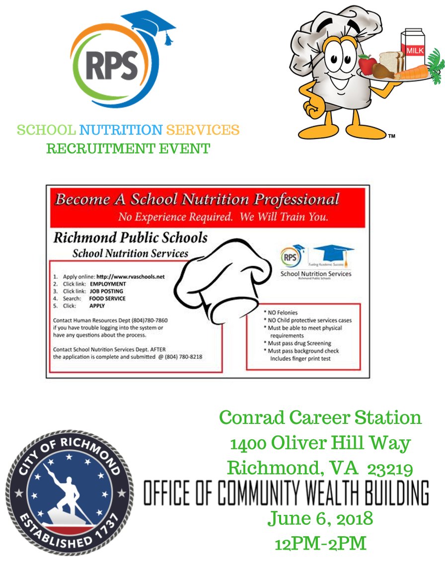 The Office of Community Wealth Building is having several job fairs this week!!! COME OUT AND FIND A JOB! #jobs #careers #wearecwb