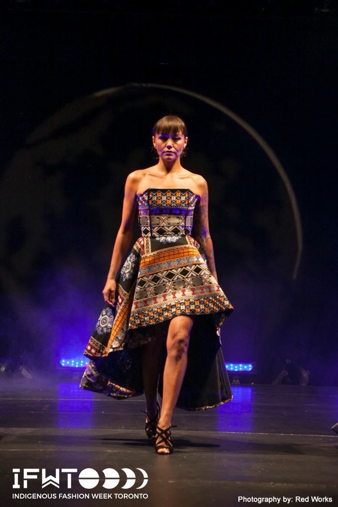 So many talented #designers presenting #fashion, #craft and #textiles at the first Indigenous Fashion Week #Toronto @IFWtoronto ! We shared some of our favourite looks at instagram.com/cafawards