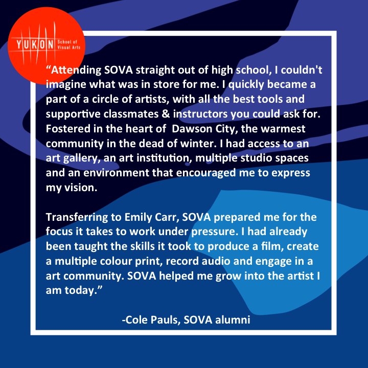 YukonSOVA's tweet photo. Cole Pauls attended SOVA in 2011-2012 and continued on to complete a BFA in illustration at Emily Carr University. Currently located in Vancouver, Cole is  taking the indie comic book world by storm with his three-part language revival series, Dakwäkãda Warriors @tundrawizard https://t.co/uCnRelem9S