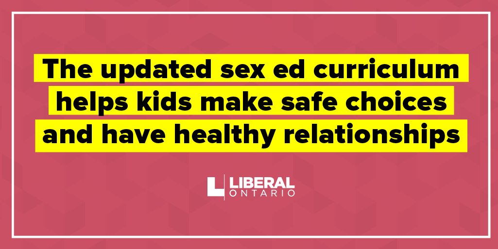 Doug Ford and the Conservatives will repeal the health and physical education curriculum just to appease his base. This will endanger our children and make our schools and communities less safe. #Barrie #Innisfil #Onelxn