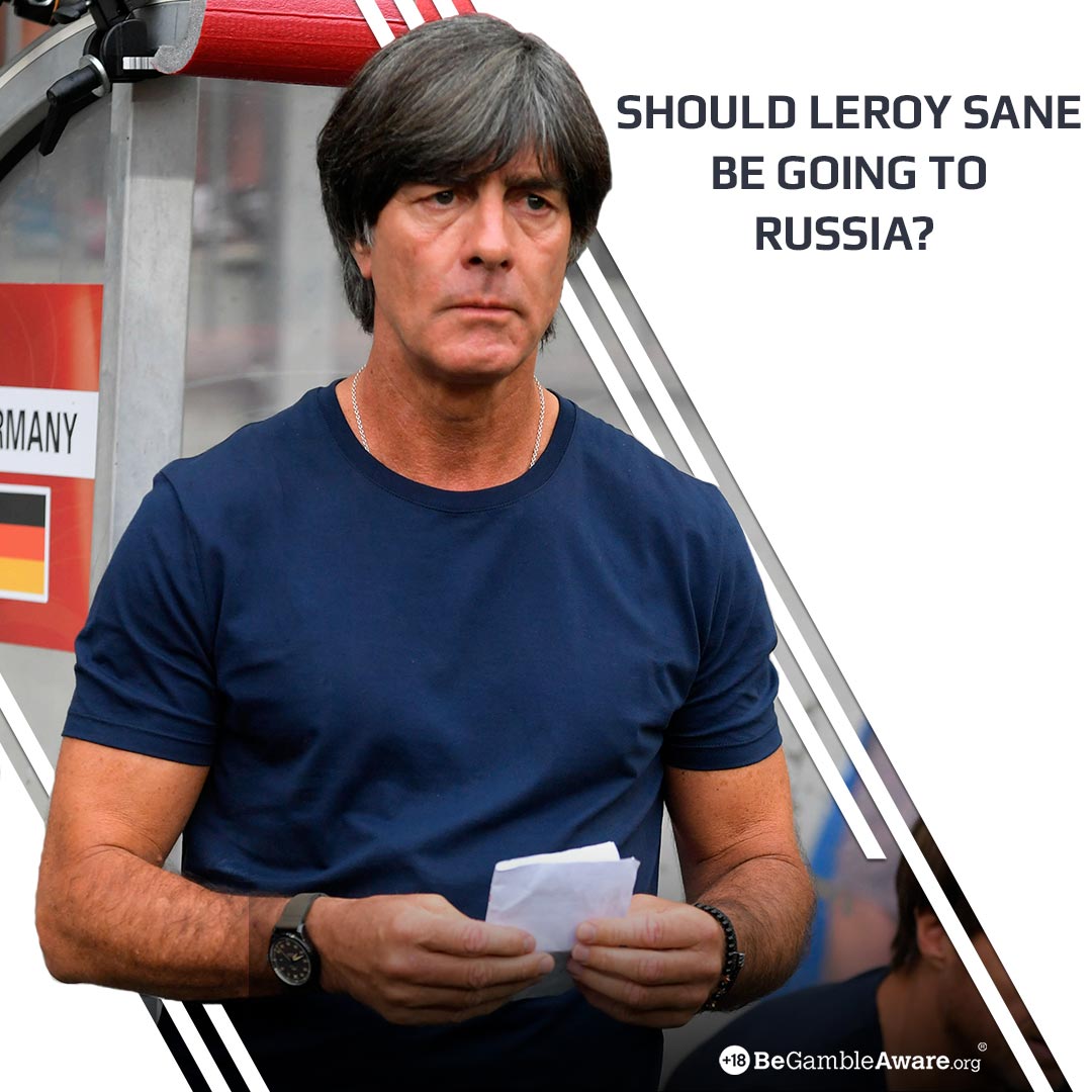 netbet's tweet photo. Absolute madness! 

#Germany #Sane #LeroySane #WorldCup #WorldCup2018 #Russia #Russia2018 #GermanySquad #MCFC #ManCity #ManchesterCity https://t.co/vHBr6B559O