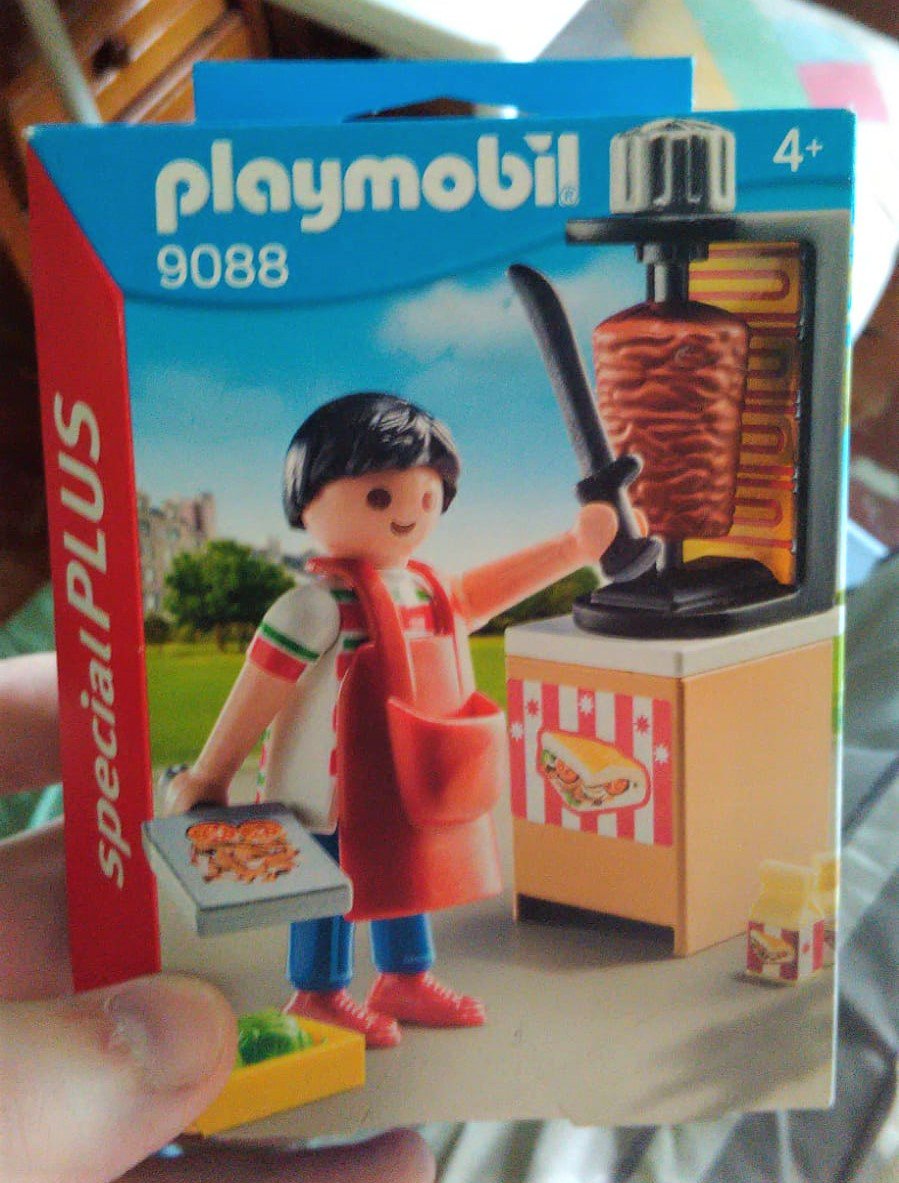 playmobil vendedor de kebab