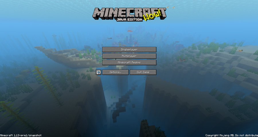 Minecraft S Update Aquatic Pre Release Available For Java Edition