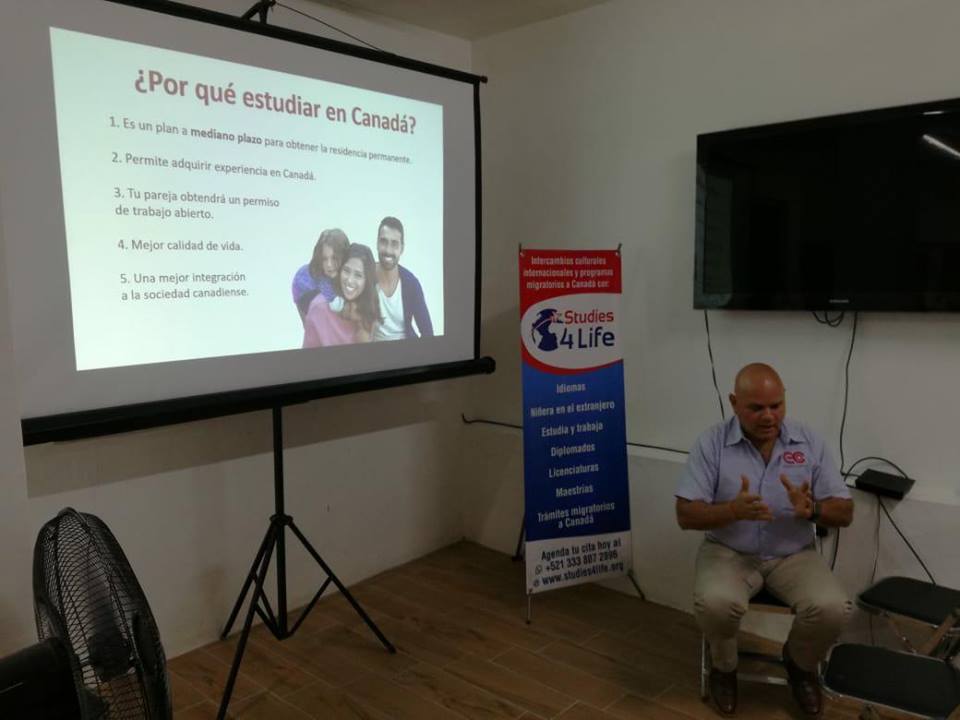 Studies4Life's tweet photo. Muchas gracias a los que asistieron a nuestra conferencia sobre programas migratorios y programas educativos a Canadá. https://t.co/ruUujBXtdI
