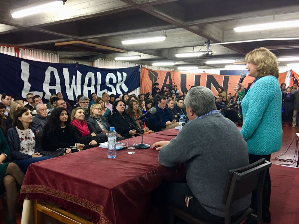 GarciaRoitman's tweet photo. "Una de nuestras grandes banderas es la defensa de la Universidad laica, feminista, pública, sin aranceles" @ClaudiaDecana
#FCPySlista414 #SubiteALa414 #GarciaRoitman #RobertoRoitman https://t.co/RJ9DEJdGdF