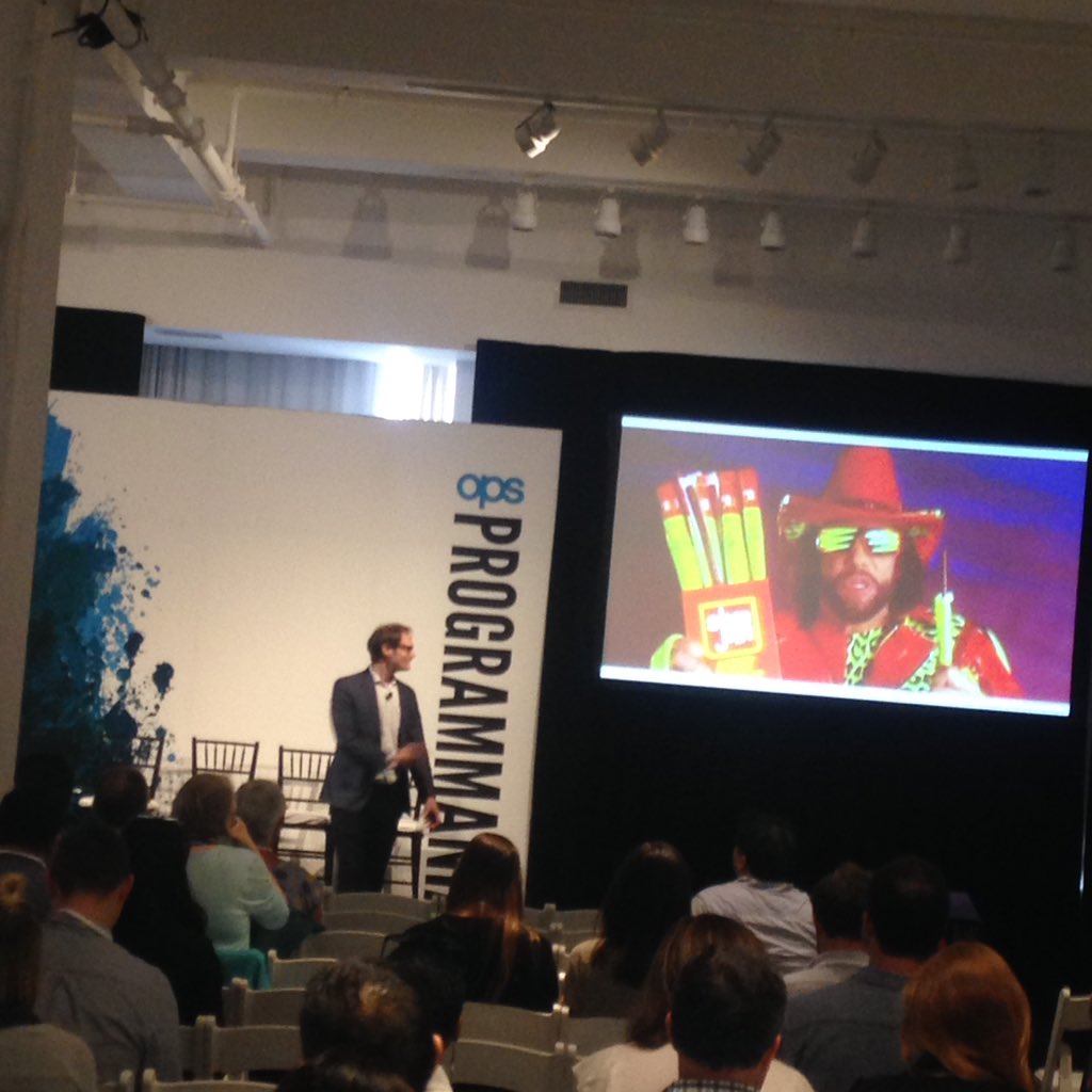 AdMonsters's tweet image. @AdMonsterGavin and the Macho Man welcome us to #Programmania #OpsNY