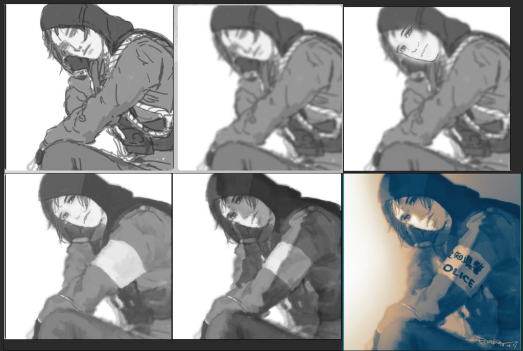 #R6S why didn't I know gradient map earlier!? It took like 1 hour from skratch. Now I have time for actual gaming itself weeeeeeeeeeee