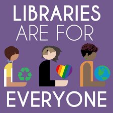 CJSHSlibrary's tweet photo. In celebration of #Pride2018 , just a friendly reminder that libraries are for everyone! Come see our Pride month display! #wearecortland https://t.co/HfPEPTnefl