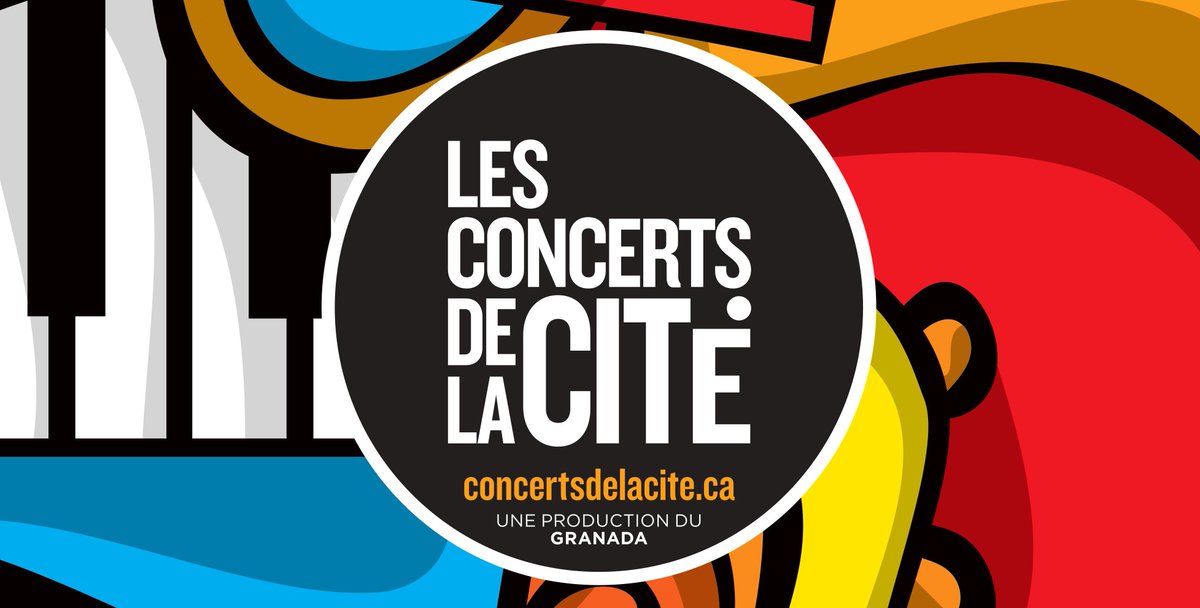 Demain, lancement de la 31e édition des Concerts de la Cité.  50 spectacles gratuits au Centro de Sherbrooke.  Consultez le concertsdelacite.ca dès mardi 18h #sherbylove