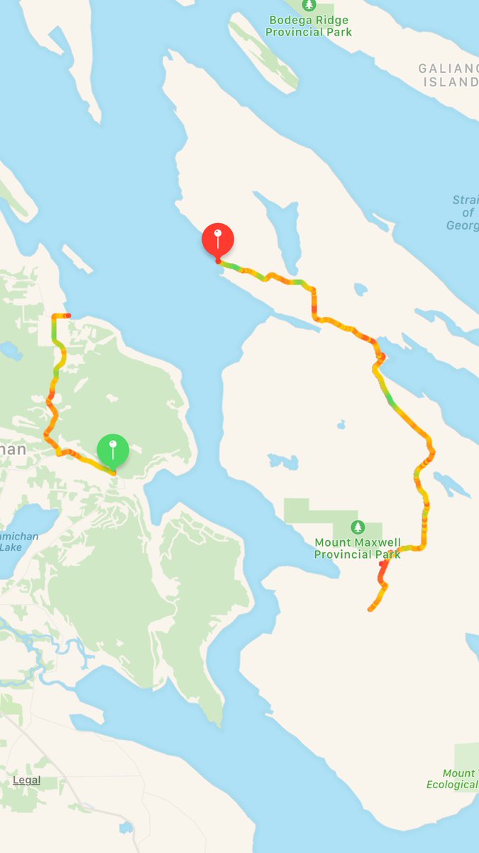 MegCuthbert's tweet photo. 43 KM of biking, two wineries, one brewery, two pieces of fish and chips, three weirdos. #saltsrpingisland #explorebc https://t.co/Xoaey6mMfD