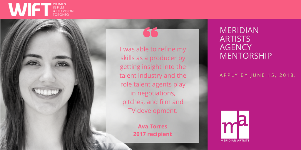 WIFT's tweet photo. Emerging content creators + media professionals, don't miss out on these two great mentorship experiences:

@MeridianArtists Agency Mentorship. Apply by June 15: https://t.co/c751otTelZ

@DeluxeToronto Postproduction Mentorship. Apply by July 6: https://t.co/3G62zyKzpH https://t.co/KxrIhHOT5t
