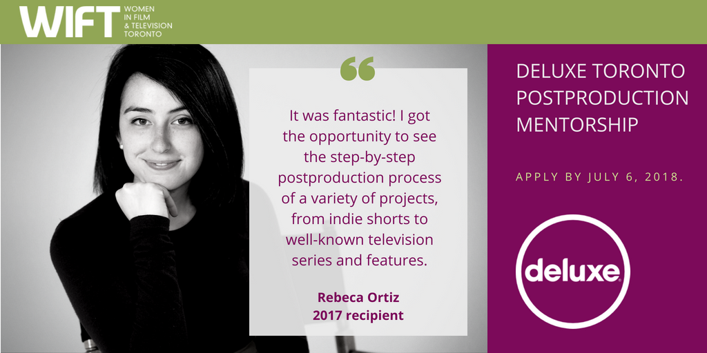 WIFT's tweet photo. Emerging content creators + media professionals, don't miss out on these two great mentorship experiences:

@MeridianArtists Agency Mentorship. Apply by June 15: https://t.co/c751otTelZ

@DeluxeToronto Postproduction Mentorship. Apply by July 6: https://t.co/3G62zyKzpH https://t.co/KxrIhHOT5t