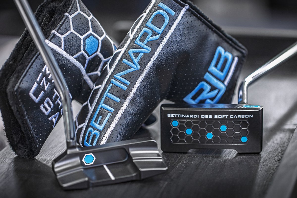 TheGolfExchange's tweet photo. NEW SPECIALITY RELEASE!
@BettinardiGolf released the Black PVD QB8 putter with micro-honeycomb face milling technology! This special release is available NOW in Florence and Kenwood locations! #bettinardi #golf #golfexchange https://t.co/TAcQ5lrnFW