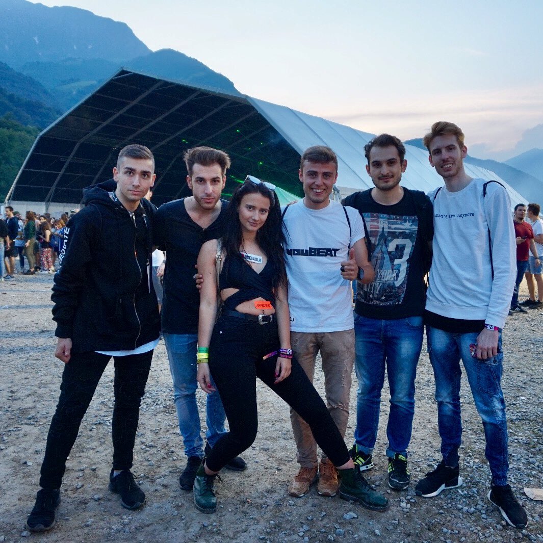 youBEATmusic's tweet photo. Part of #yBTeam at @NamelessFest 2018! 🇮🇹🎶 • #NMF18 #NamelessMusicFestival2018 #youBEAT #BeyondTheLimits https://t.co/cmTD4OE72i