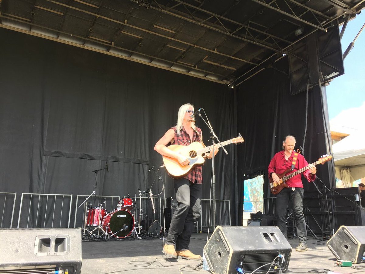 Thank u everyone who came out to @heartcityfest We had a great time! #Yeg #rockroots #festivalseason #folk #MusicMonday