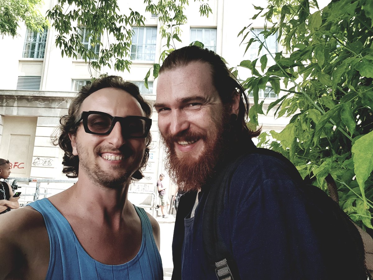 lucy_official's tweet photo. ... and after 10+ hours of pure magic, it's our smile making our hearts talk. Thank to all of you who were with us in the most intense journey, until the very end (those crazy last two hours...). UNFORGETTABLE! ❤❤❤

#rødhäd @berghain #closingset #marathonset #berghain #berlin https://t.co/1WmATkeV14