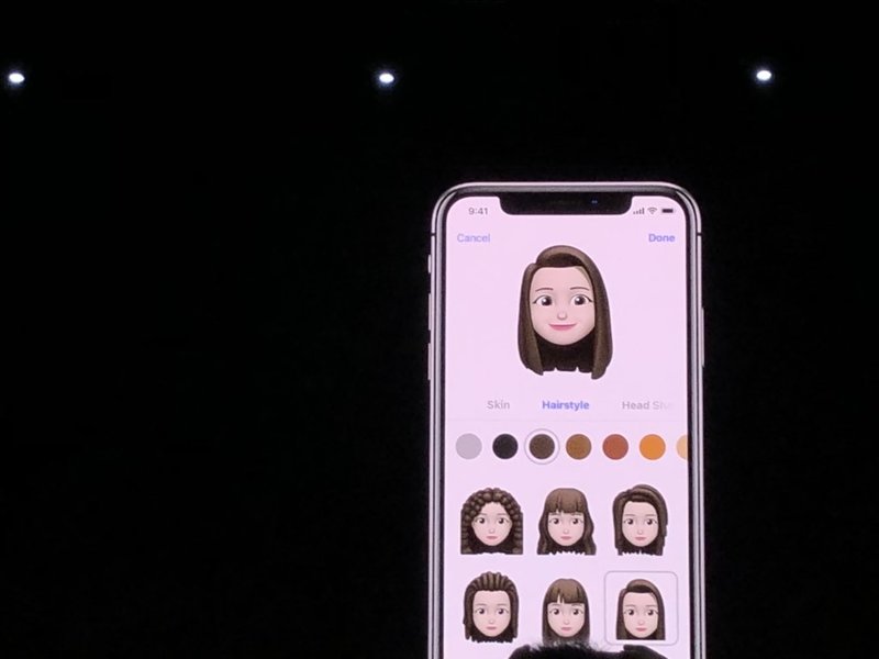 XpandGroupCo's tweet photo. The #Memoji let's people create their own and unique emoji. Very similar to the last Samsung update. #WWDC18 https://t.co/6aYZKU5tkZ