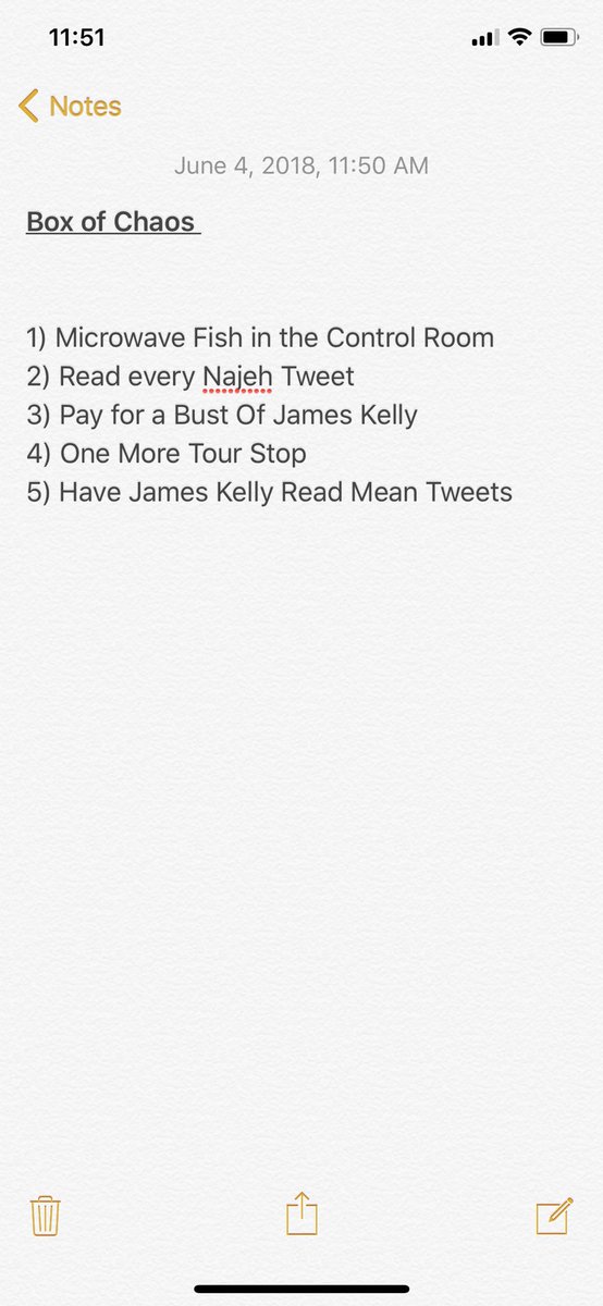 SmileyYYC's tweet photo. Here are the Demands, Clones! @jimrome #RHOF #BoxOfChaos https://t.co/rgi3de8Fvl