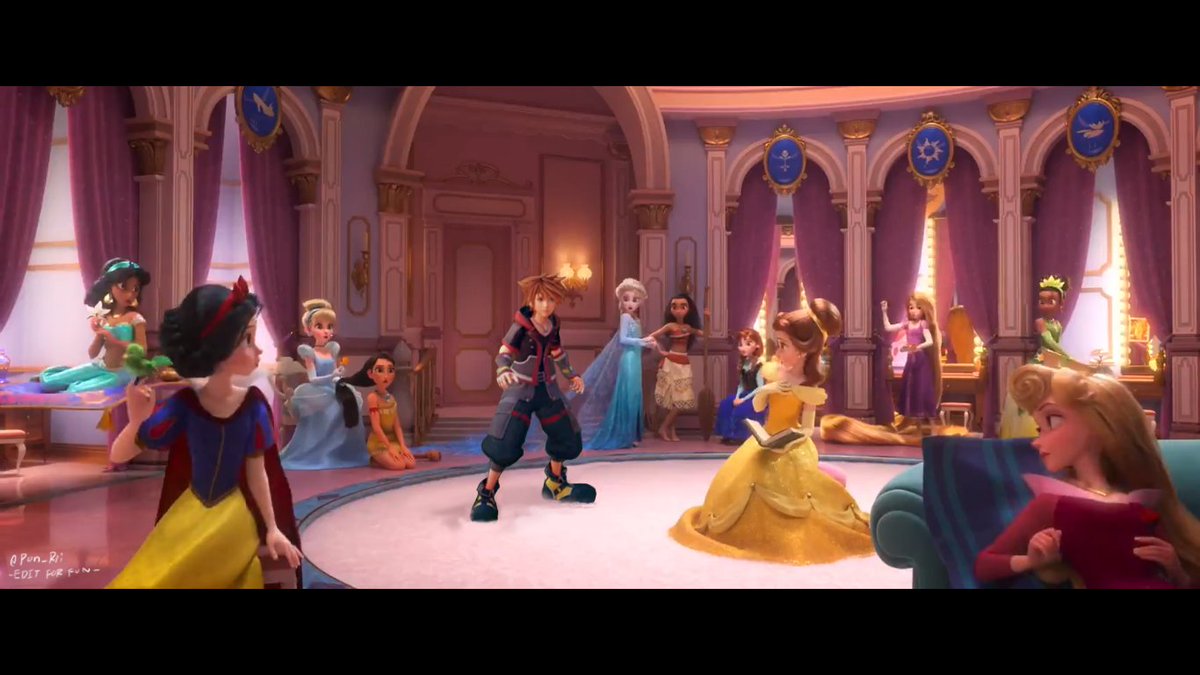 pun_rii's tweet image. "Hi"
#RalphBreaksTheInternet #kh #kh3