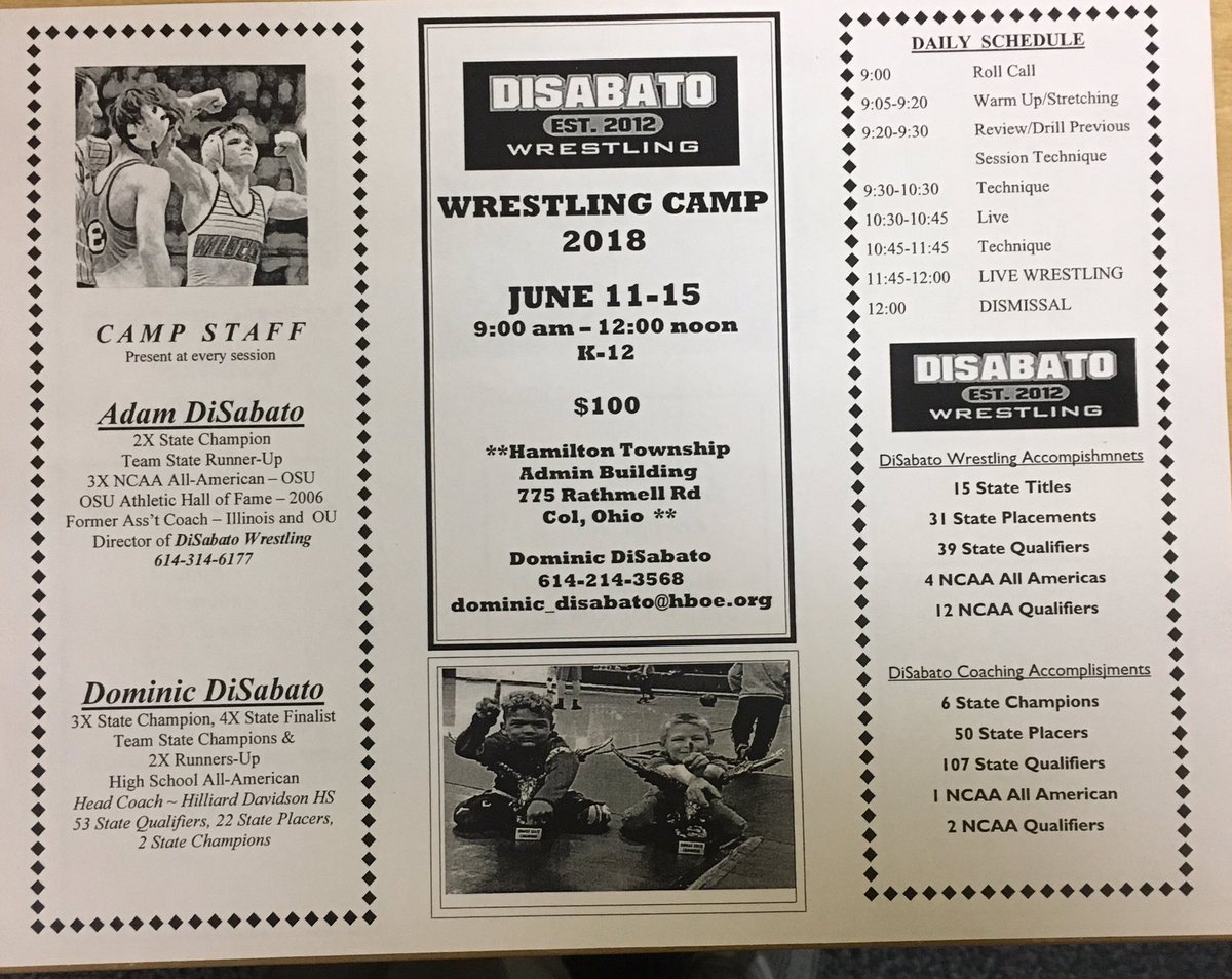 1 week away.  Walk-ins accepted.